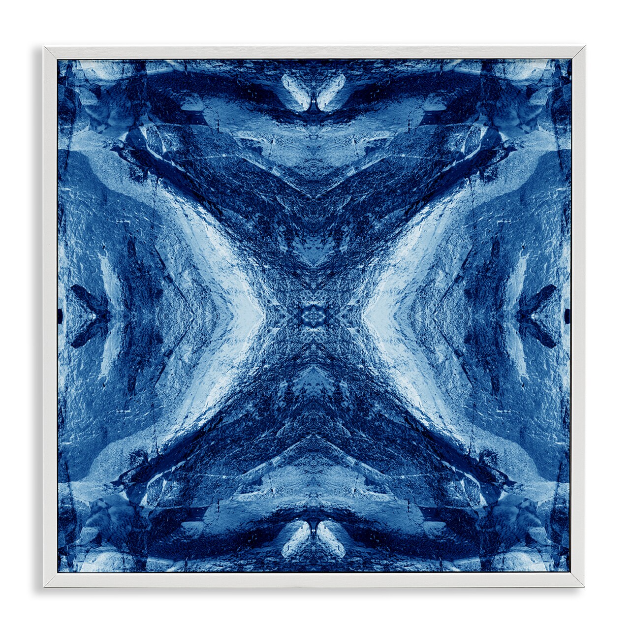 Stupell Industries Rustic Mirrored Motif Framed Giclee Wall Art Design by El Perkin